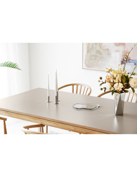 Plateau de présentation en verre fumé organique 30x21 cm Sjarel House Nordic - 7