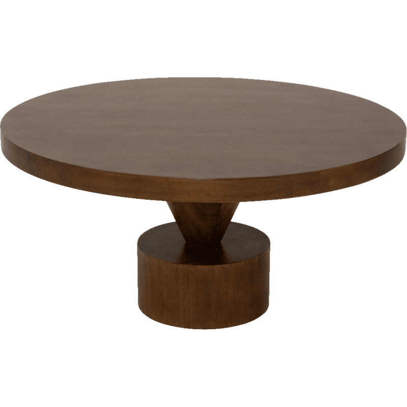 Table basse ronde manguier naturel 70 cm Spiss Urban Nature Culture - 1
