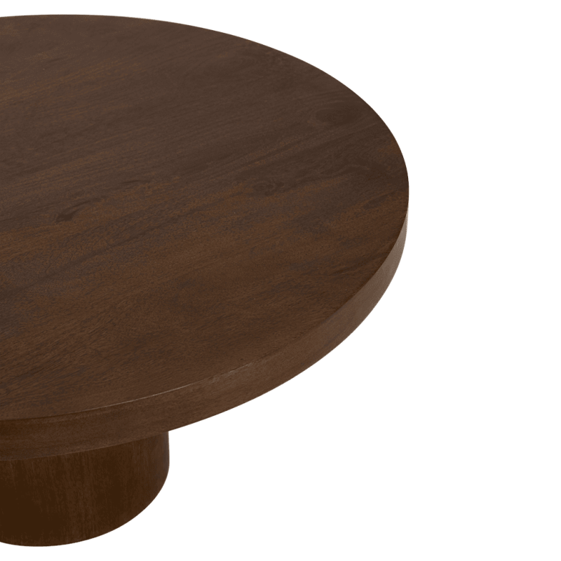 Table basse ronde manguier naturel 70 cm Spiss Urban Nature Culture - 4