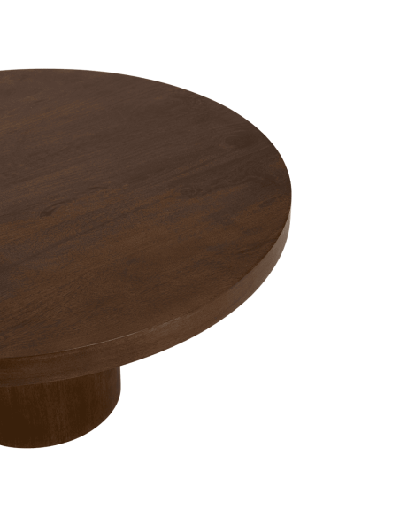 Table basse ronde manguier naturel 70 cm Spiss Urban Nature Culture - 4