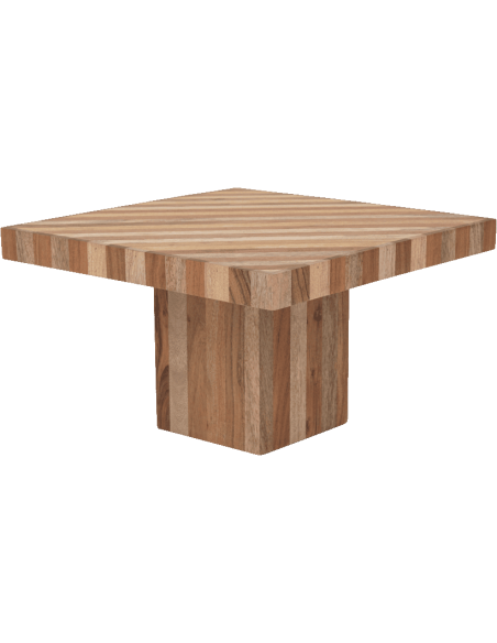 Table basse carrée bois acacia manguier 50 cm Thak Urban Nature Culture - 1