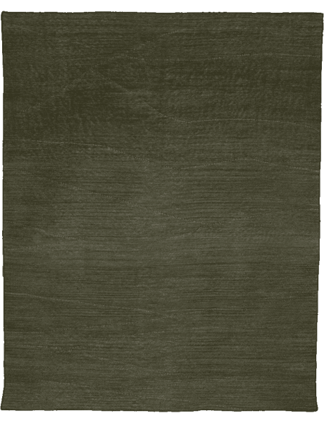 Tapis salon laine vert kaki 200x300 cm Tye Dye Urban Nature Culture - 1