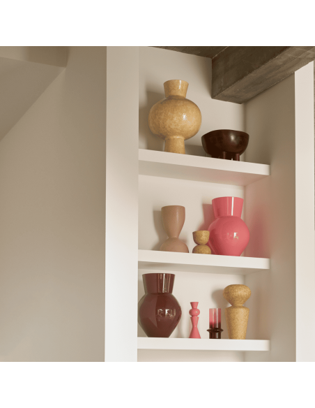 Grand vase céramique beige kaki 42 cm Ren Urban Nature Culture - 2