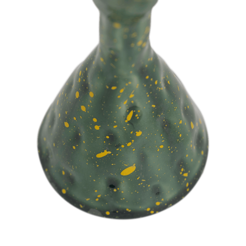 Bougeoir céramique vert moucheté Ø7,5x16 cm Oto Urban Nature Culture - 5