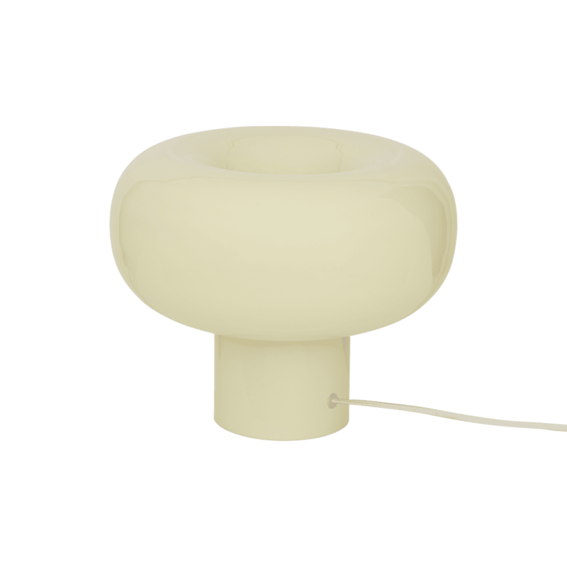 Lampe à poser verte en verre recyclé Ø31,5x26 cm Pele Urban Nature Culture - 4