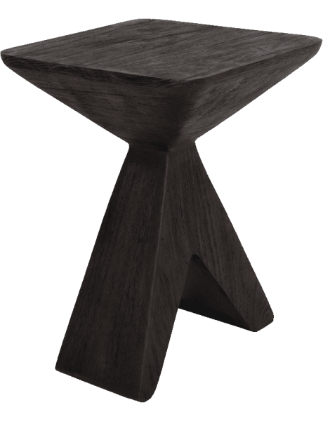 Table d’appoint bois de manguier foncé 30x30x41 cm Sion Urban Nature Culture - 1