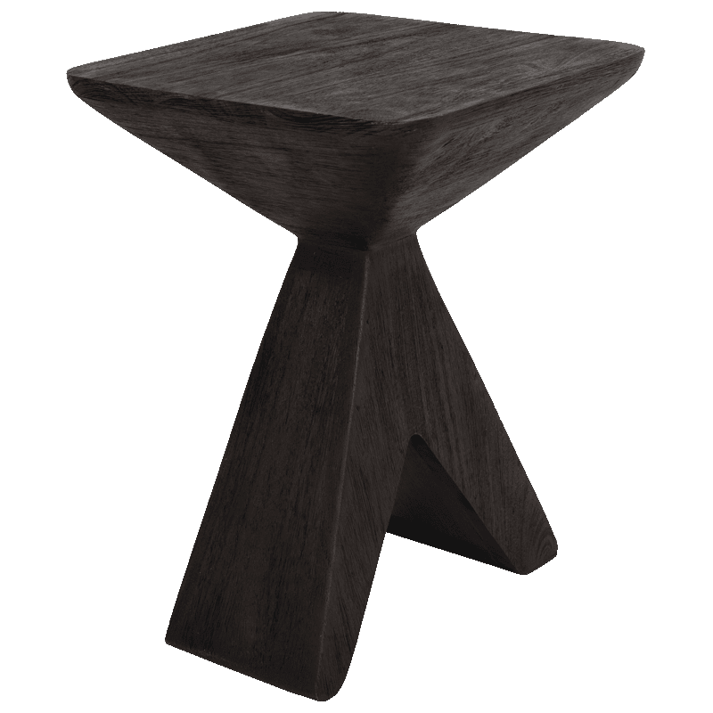 Table d’appoint bois de manguier foncé 30x30x41 cm Sion Urban Nature Culture - 1