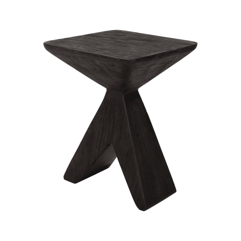 Table d’appoint bois de manguier foncé 30x30x41 cm Sion Urban Nature Culture - 4
