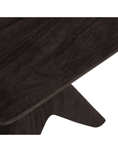 Table d’appoint bois de manguier foncé 30x30x41 cm Sion Urban Nature Culture - 5