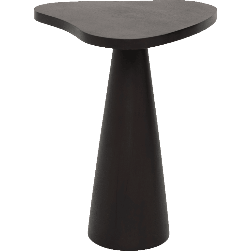 Table d’appoint bois de manguier foncé 33x33,5x43 cm Nabu Urban Nature Culture - 1