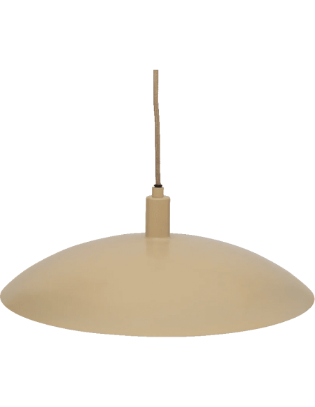 Suspension métal beige coupole Ø40x13 cm Suna Urban Nature Culture - 1