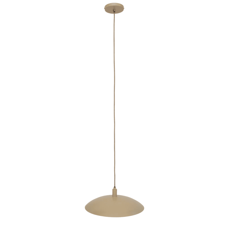 Suspension métal beige coupole Ø40x13 cm Suna Urban Nature Culture - 4