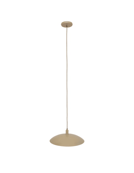 Suspension métal beige coupole Ø40x13 cm Suna Urban Nature Culture - 4