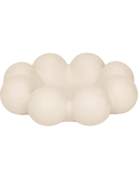 Vide-poche céramique blanc cassé Ø36 cm Sisko Urban Nature Culture - 1