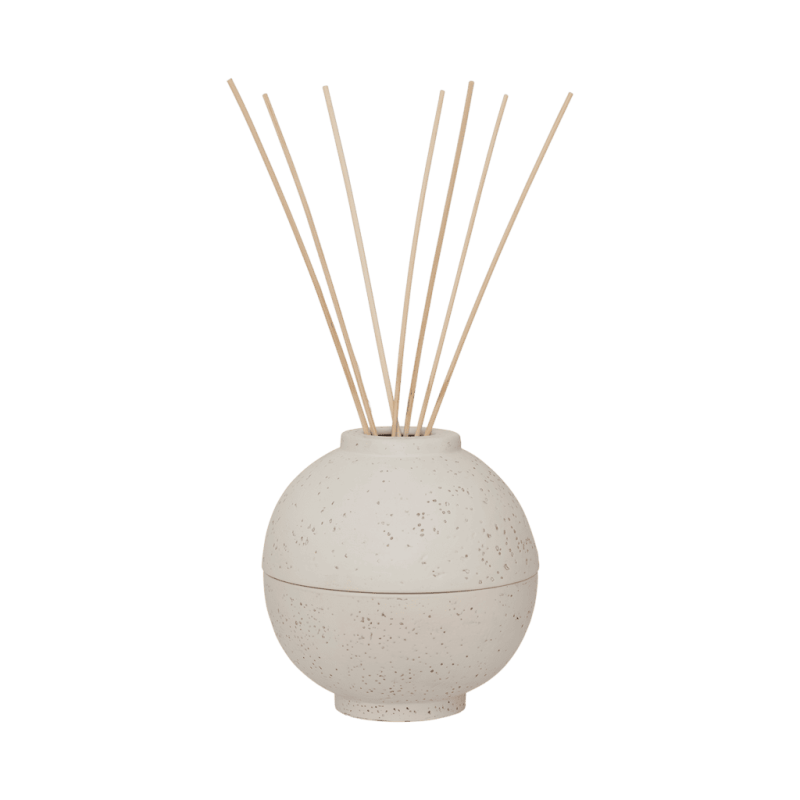 Diffuseur de parfum céramique blanc cassé Ø17x17 cm Kiri Urban Nature Culture - 3
