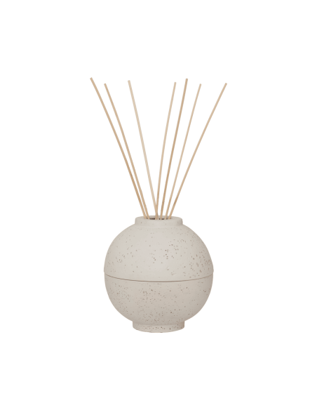 Diffuseur de parfum céramique blanc cassé Ø17x17 cm Kiri Urban Nature Culture - 3