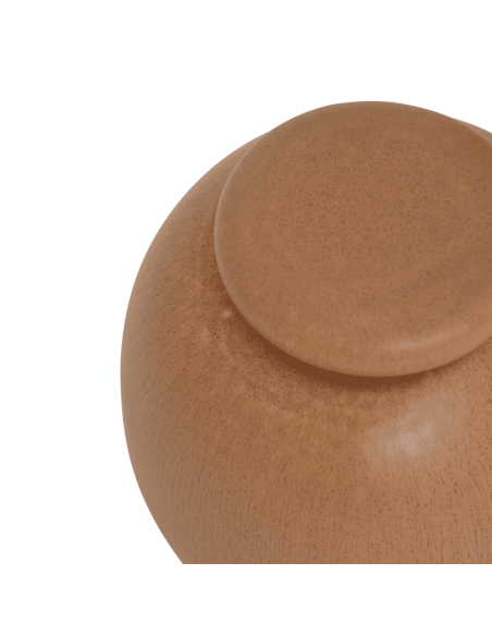 Pot de rangement en céramique brun caramel Ø16,5x16,5 cm Yui Urban Nature Culture - 6