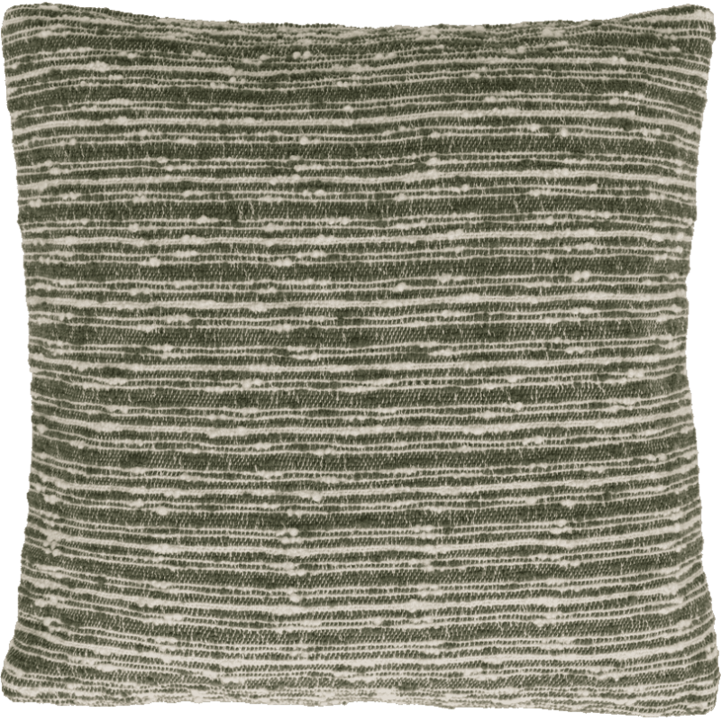 Coussin laine vert kaki 50x50 cm Taro Urban Nature Culture - 1