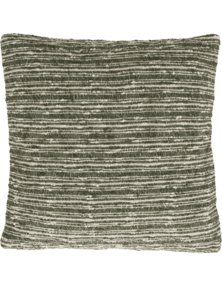 Coussin laine vert kaki 50x50 cm Taro Urban Nature Culture - 1