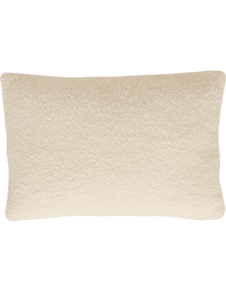 Coussin rectangulaire écru laine mélangée 60x40 cm Narumi Urban Nature Culture - 1