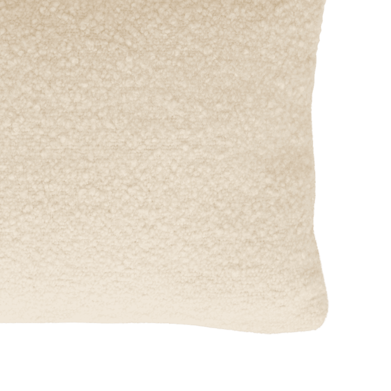 Coussin rectangulaire écru laine mélangée 60x40 cm Narumi Urban Nature Culture - 3