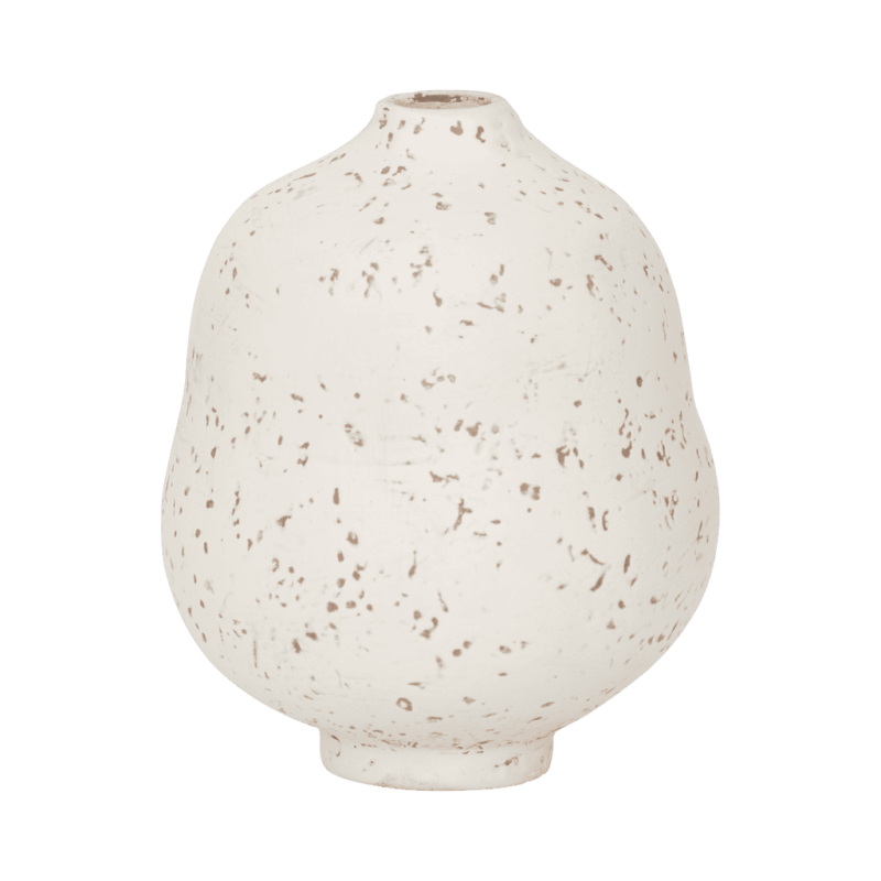 Lot de 3 mini vases en céramique beige et caramel 8x9,5 cm Suzu Urban Nature Culture - 3