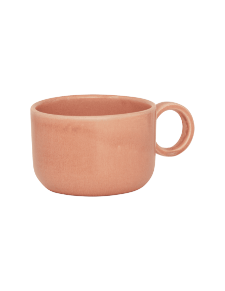 Mug en céramique rose poudré 10x14,2x7 cm Dana Urban Nature Culture - 3