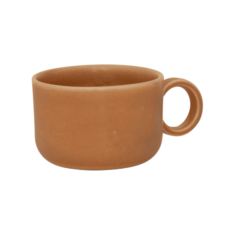 Mug en céramique marron caramel 10x14,2x7 cm Dana Urban Nature Culture - 3