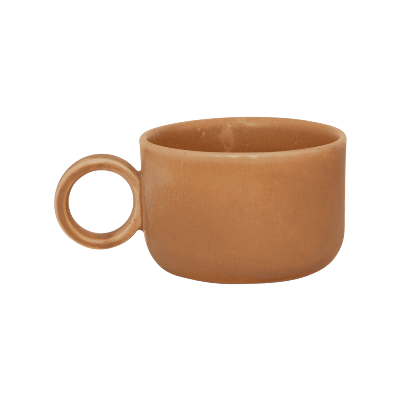 Mug en céramique marron caramel 10x14,2x7 cm Dana Urban Nature Culture - 4