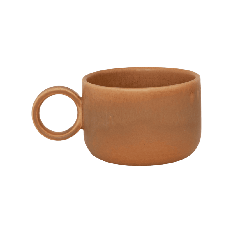 Mug en céramique marron caramel 10x14,2x7 cm Dana Urban Nature Culture - 8