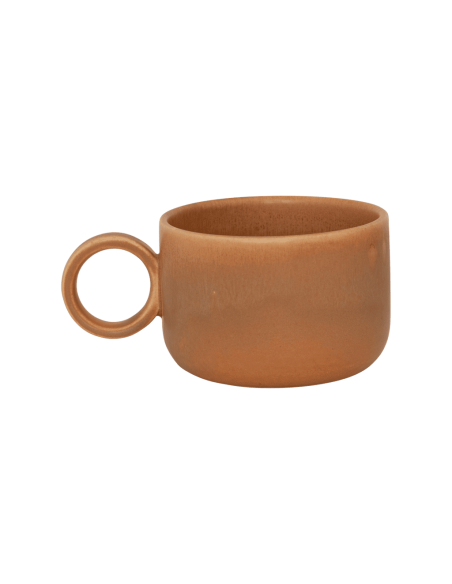 Mug en céramique marron caramel 10x14,2x7 cm Dana Urban Nature Culture - 8