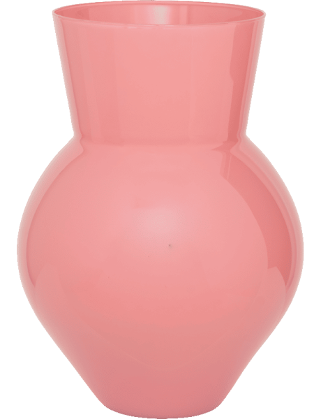 Vase boule verre recyclé rose poudré Ø25x34 cm Ryota Urban Nature Culture - 1