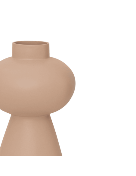 Grand vase céramique rose poudré Ø22,5x41 cm Shin Urban Nature Culture - 3