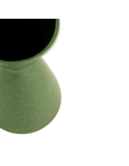 Vase sablier céramique vert olive Ø18x38 cm Faen Urban Nature Culture - 3