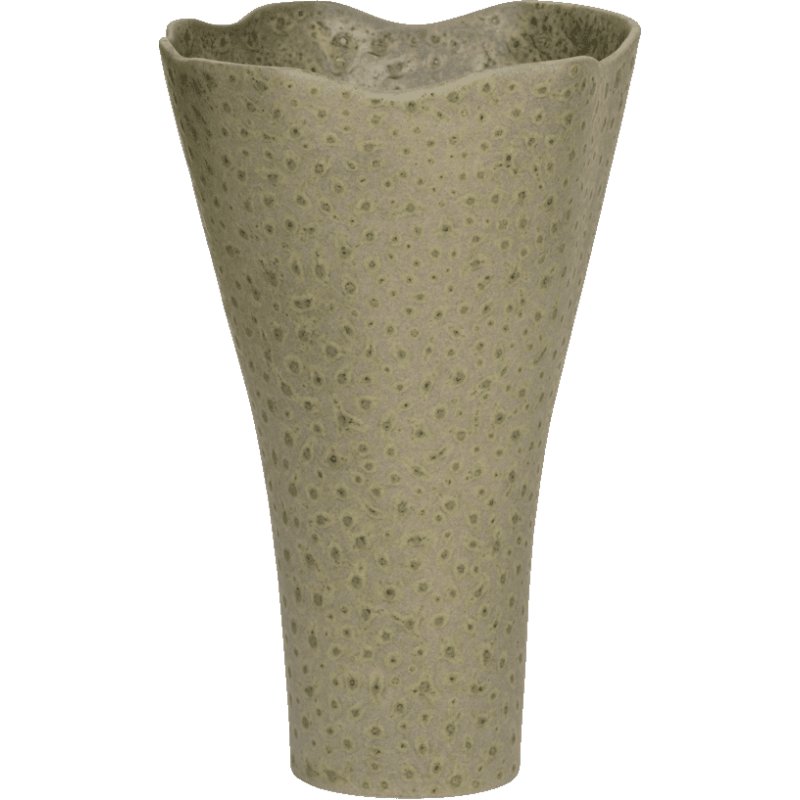 Vase haut céramique vert sauge Ø19x29 cm Haru Urban Nature Culture - 1
