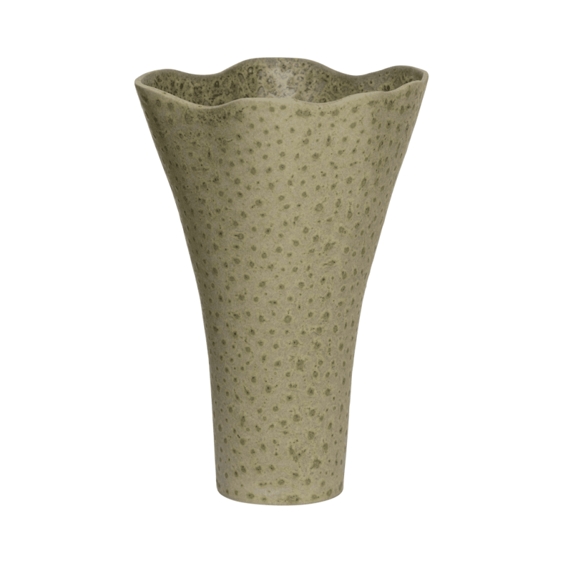 Vase haut céramique vert sauge Ø19x29 cm Haru Urban Nature Culture - 3