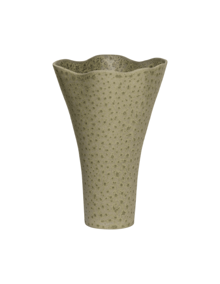 Vase haut céramique vert sauge Ø19x29 cm Haru Urban Nature Culture - 3