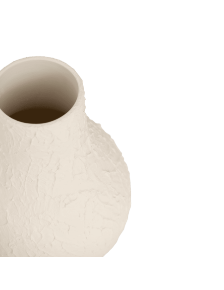 Vase organique céramique blanc crème Ø19,5x29 cm Risa Urban Nature Culture - 3