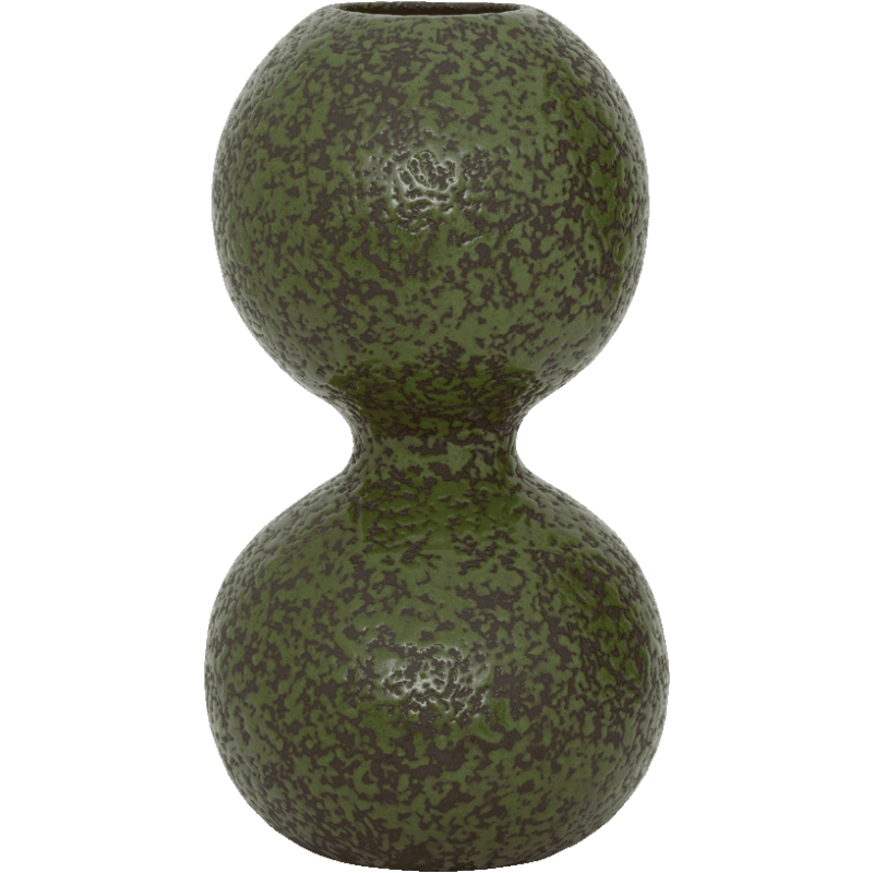 Vase boule céramique vert olive Ø15,5x29 cm Mio Urban Nature Culture - 1