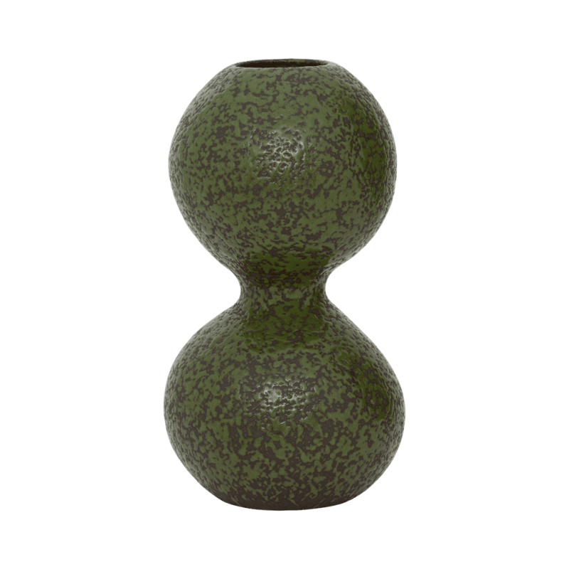 Vase boule céramique vert olive Ø15,5x29 cm Mio Urban Nature Culture - 3