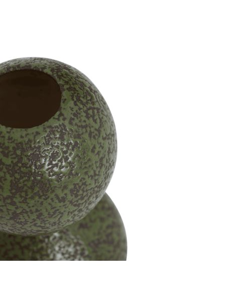 Vase boule céramique vert olive Ø15,5x29 cm Mio Urban Nature Culture - 4
