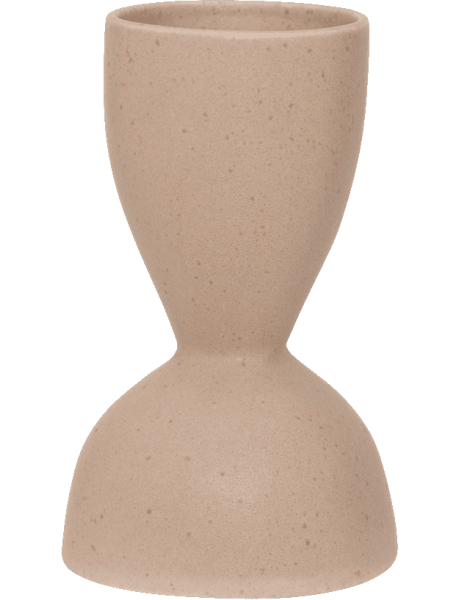 Vase céramique rose poudré Ø17x28 cm Suri Urban Nature Culture - 1