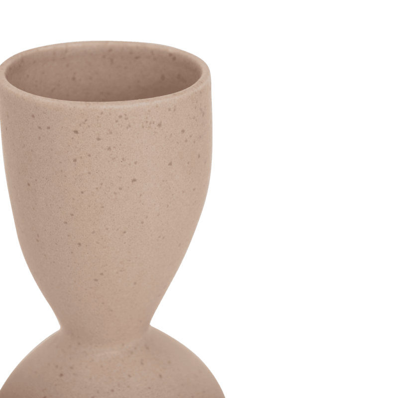 Vase céramique rose poudré Ø17x28 cm Suri Urban Nature Culture - 3