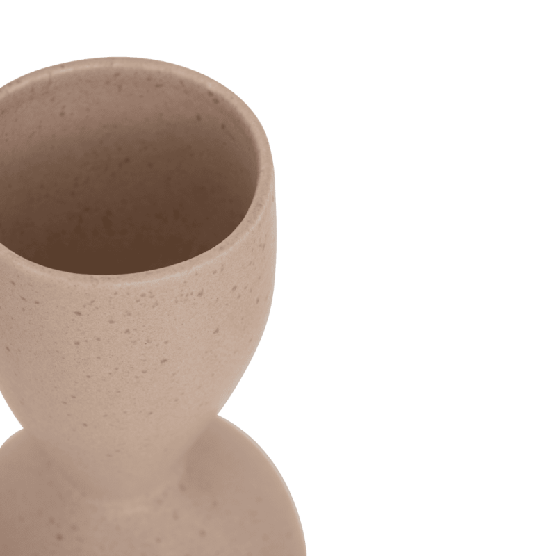Vase céramique rose poudré Ø17x28 cm Suri Urban Nature Culture - 4