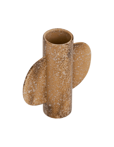 Vase céramique marron moucheté 19,5x22 cm Bran Urban Nature Culture - 4