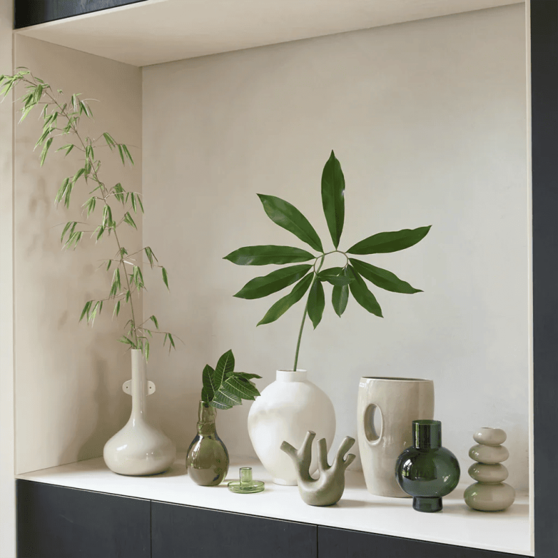 Vase céramique beige Ø27x35,3 cm Hush Urban Nature Culture - 2