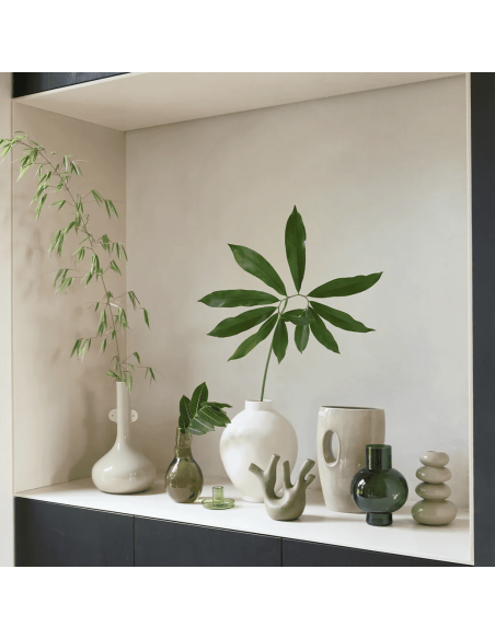 Vase céramique beige Ø27x35,3 cm Hush Urban Nature Culture - 2