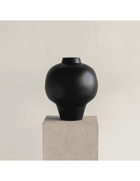 Grand vase céramique noir mat Ø34x40 cm Stor Urban Nature Culture - 5