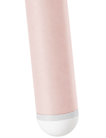 Table d’appoint ronde rose poudré en polypropylène et acier Ø40x45 cm Silulia  - 3