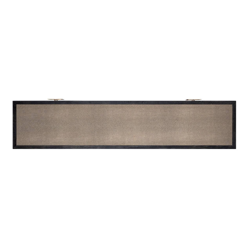 Meuble TV en chêne noir effet galuchat 185x40x55 cm Bloomville Richmond Interiors - 4